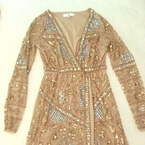 Missguided short sequin dresss